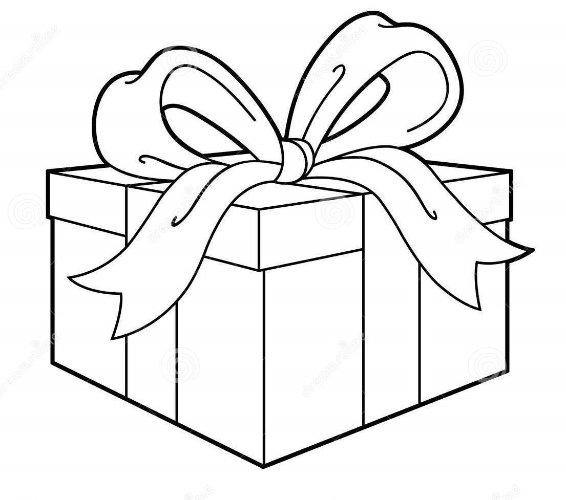 Конфеты в коробке мультяшные