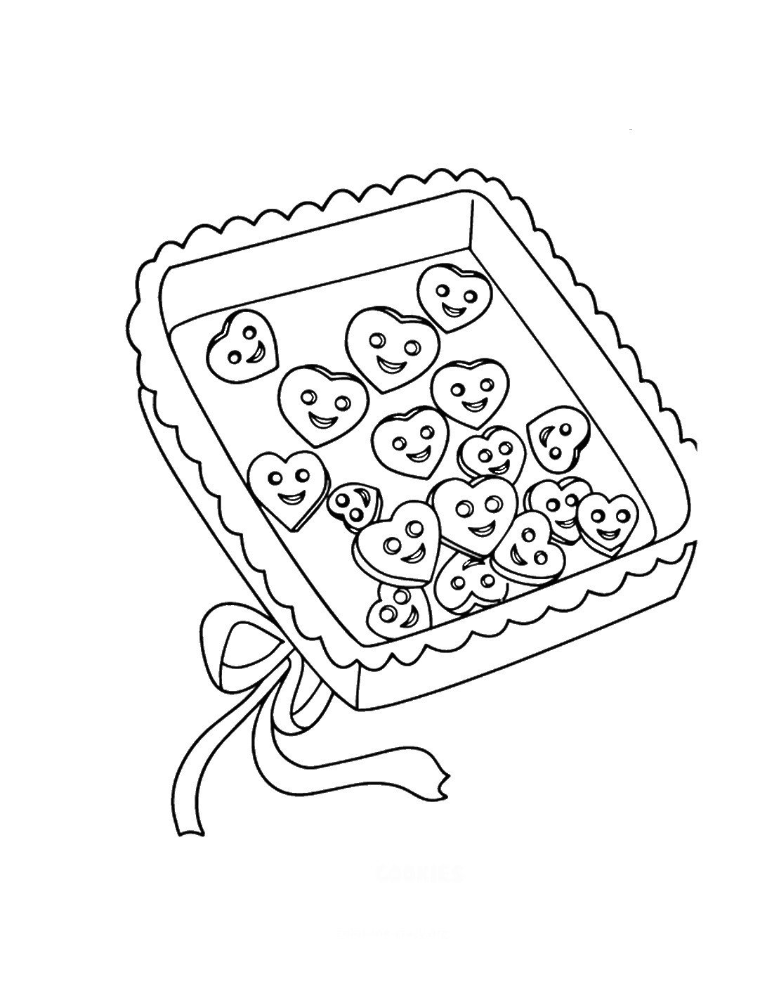 Конфета контур