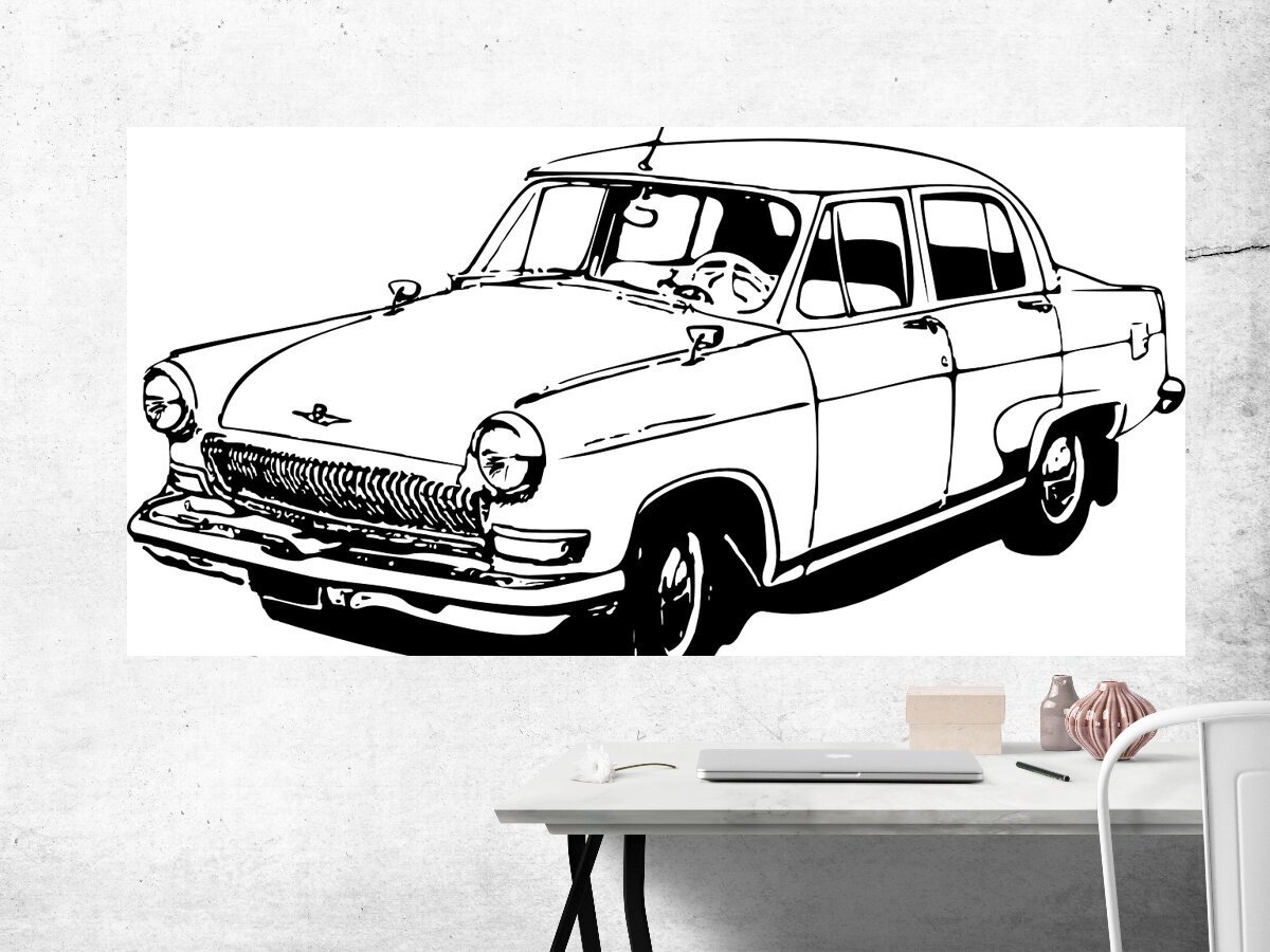 Волга ГАЗ 21 вектор