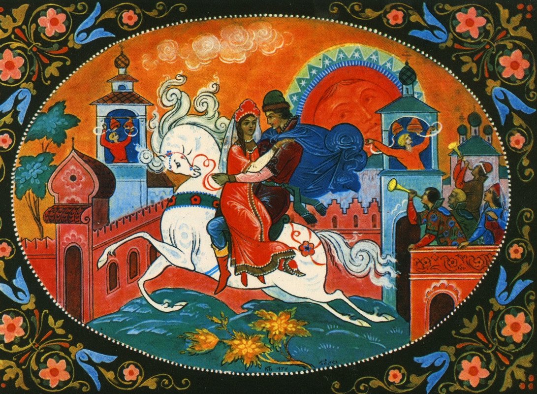 Палехская роспись для детей