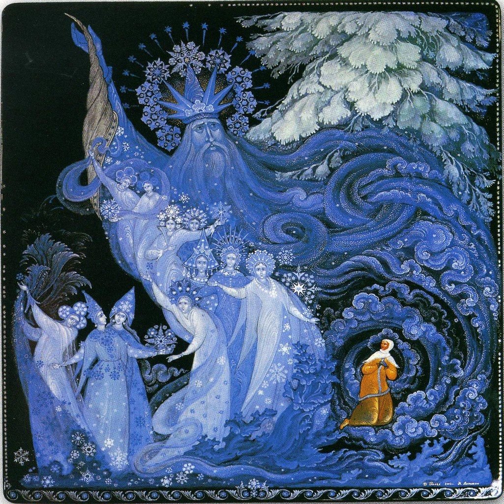 Каменный цветок Палех Ковалев Буреев