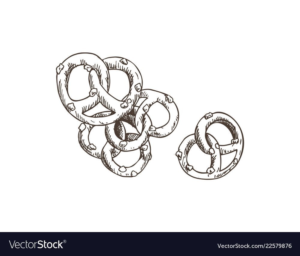 Баранки для раскрашивания