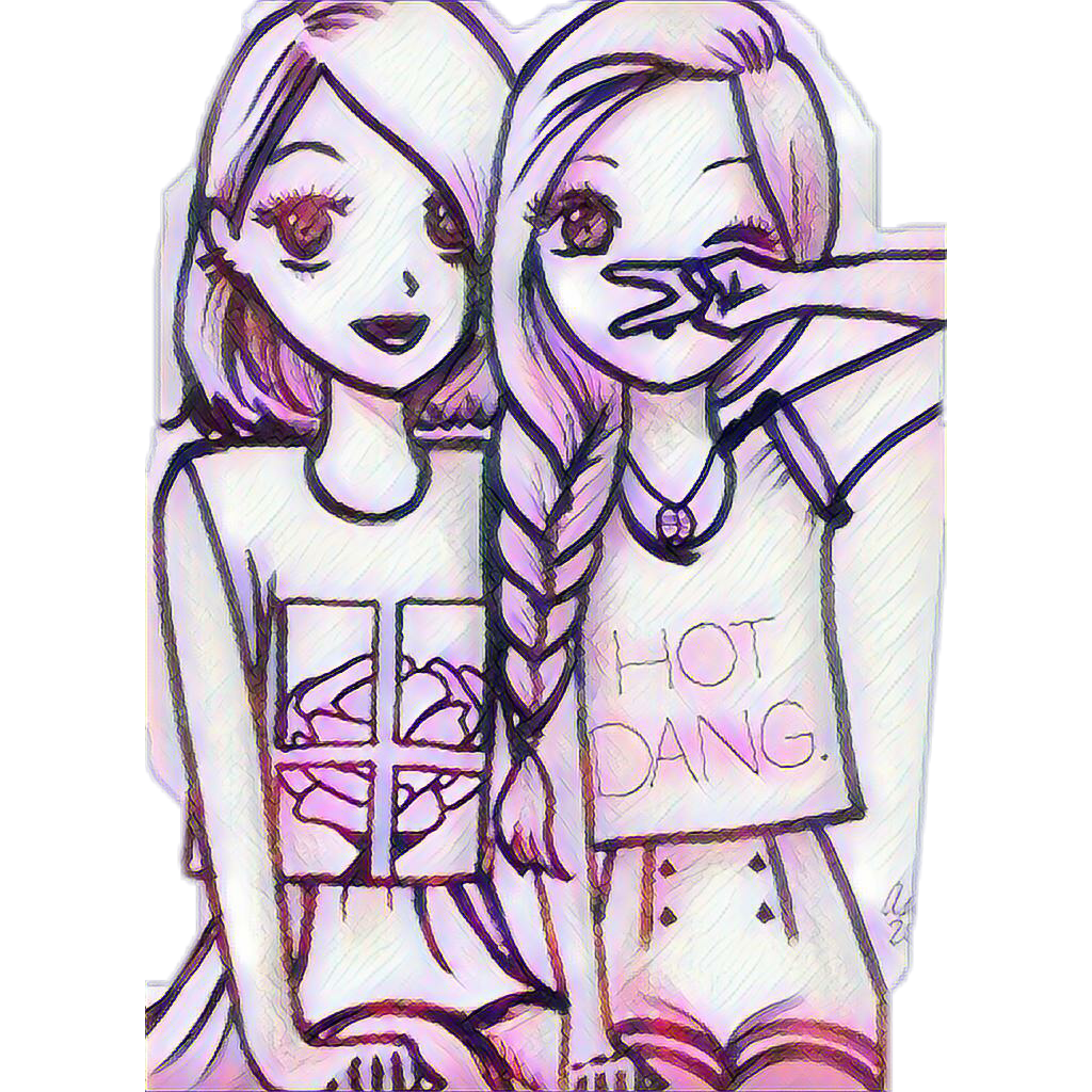 Раскраска Дружба