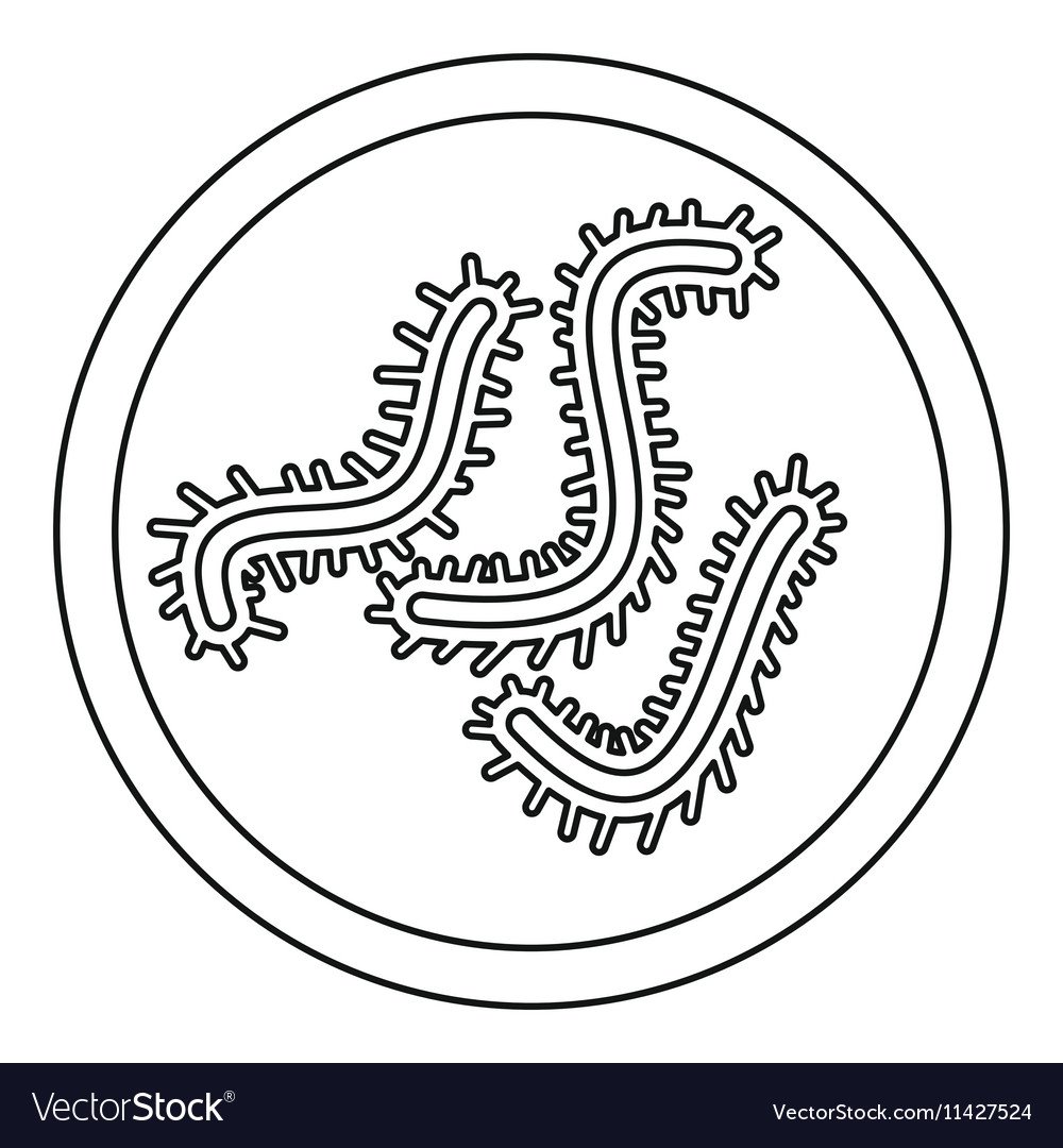 Бактерии раскраска