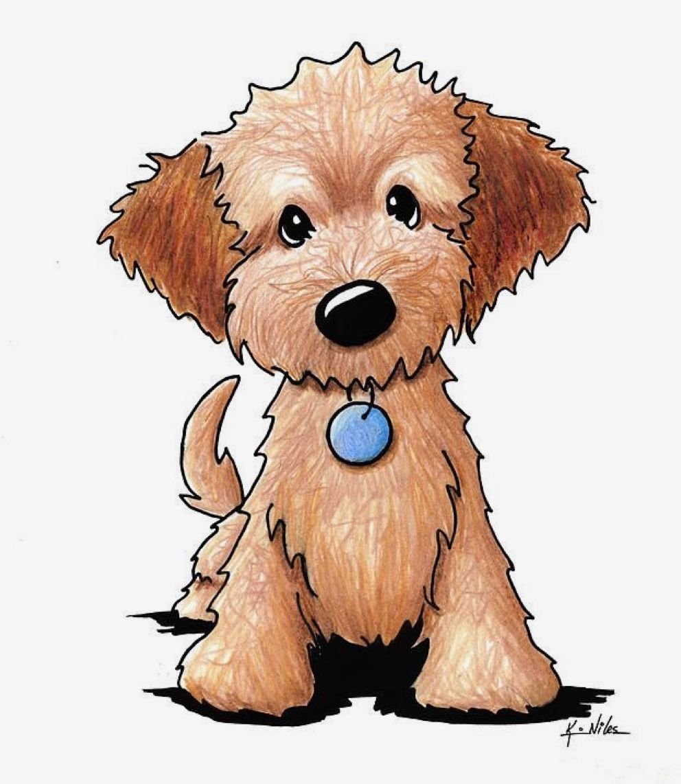 Раскраски для девочек собаки