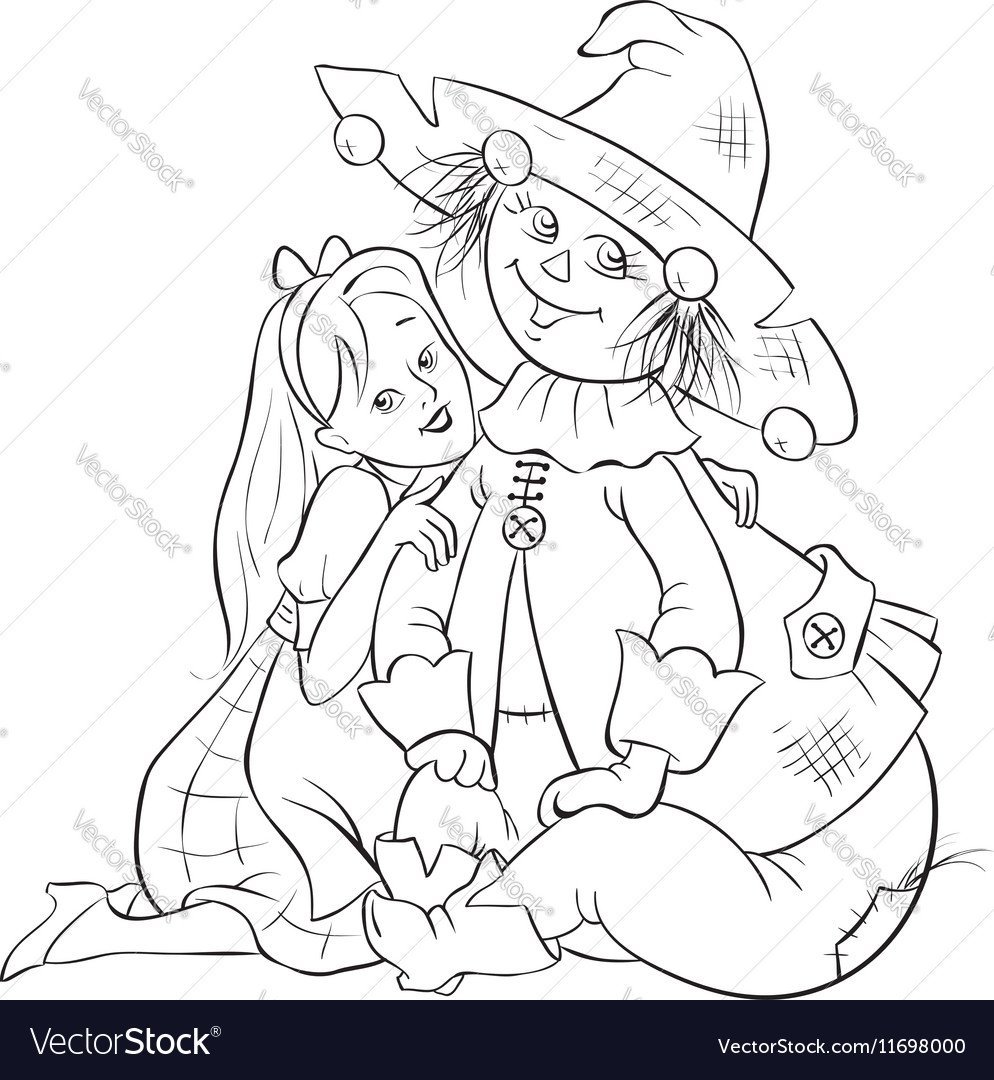 Урфин Джюс и его деревянные солдаты раскраска