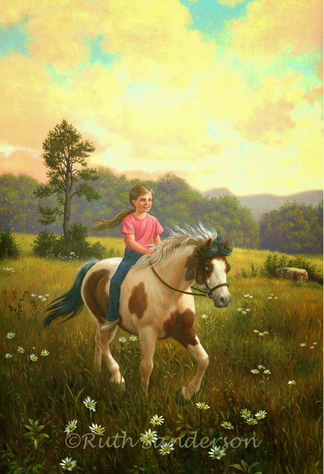 Ruth Sanderson лошади