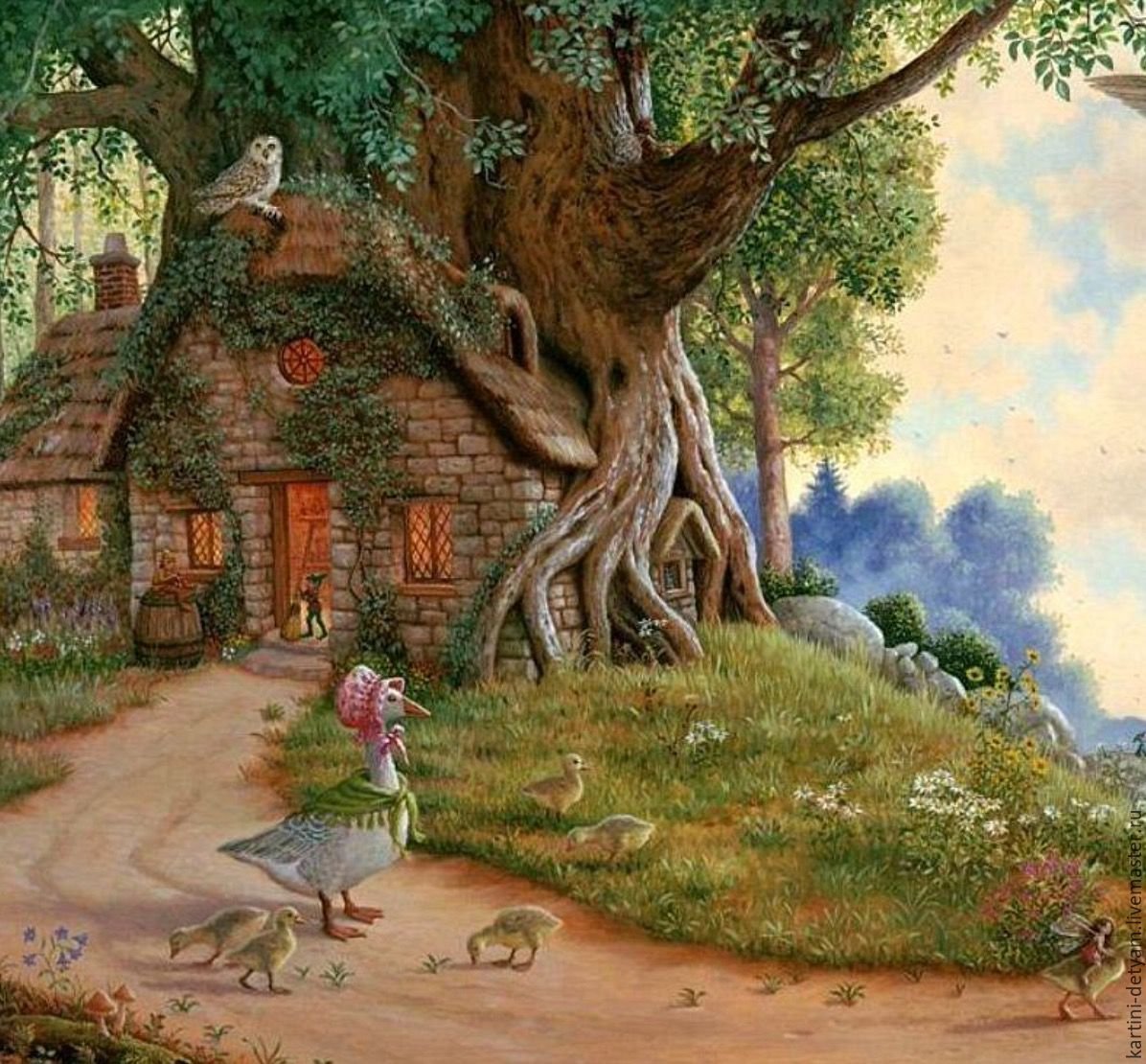 Сказочные иллюстрации рут Сандерсон