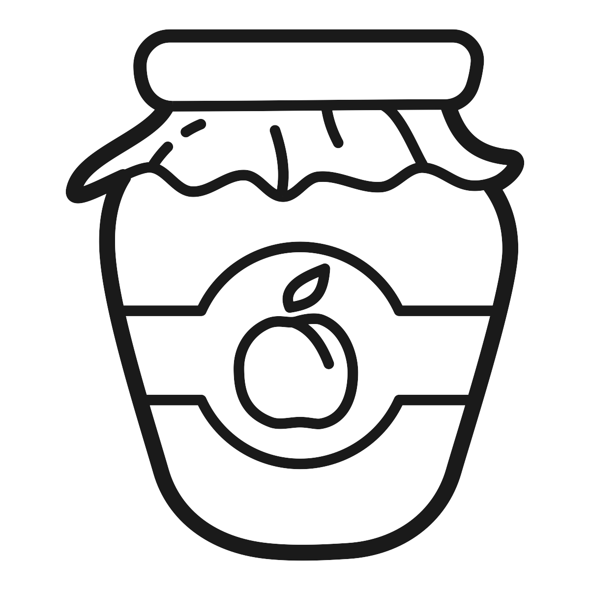 Варенье раскраска