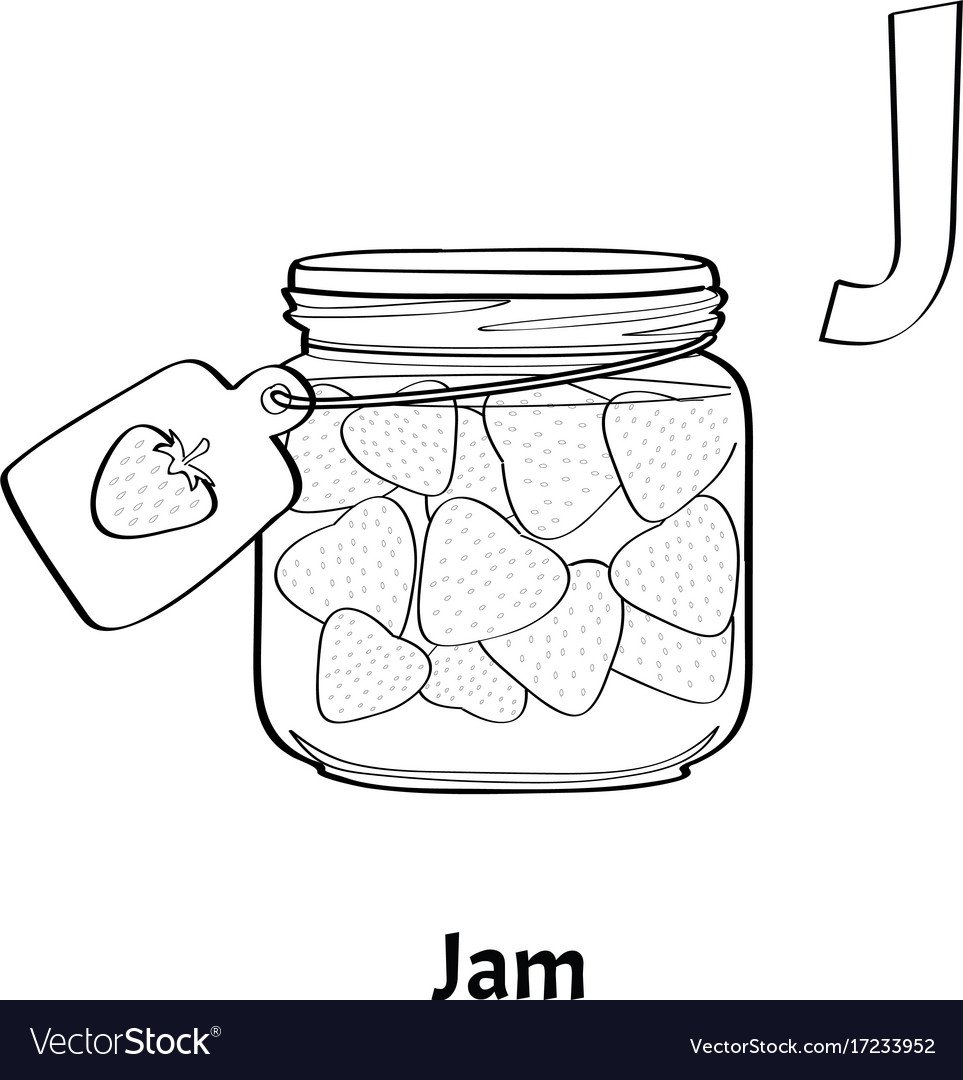 Jam раскраска для детей