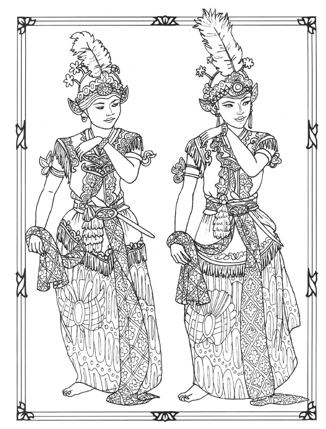 Раскраска Таиланд