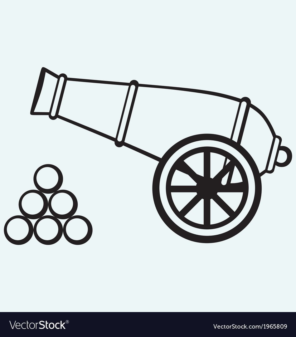 Эскиз пушки