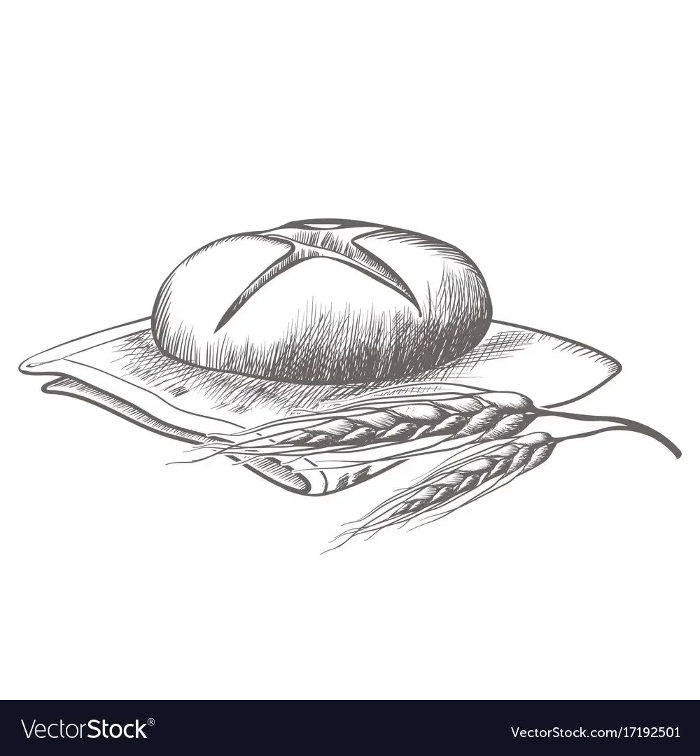 Каравай карандашом