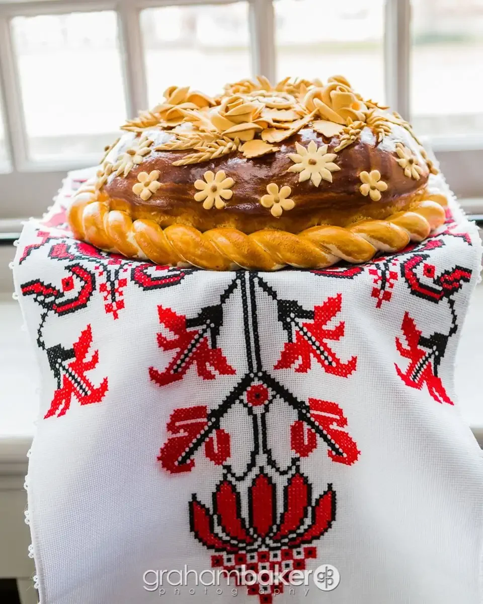 Традиционный белорусский каравай