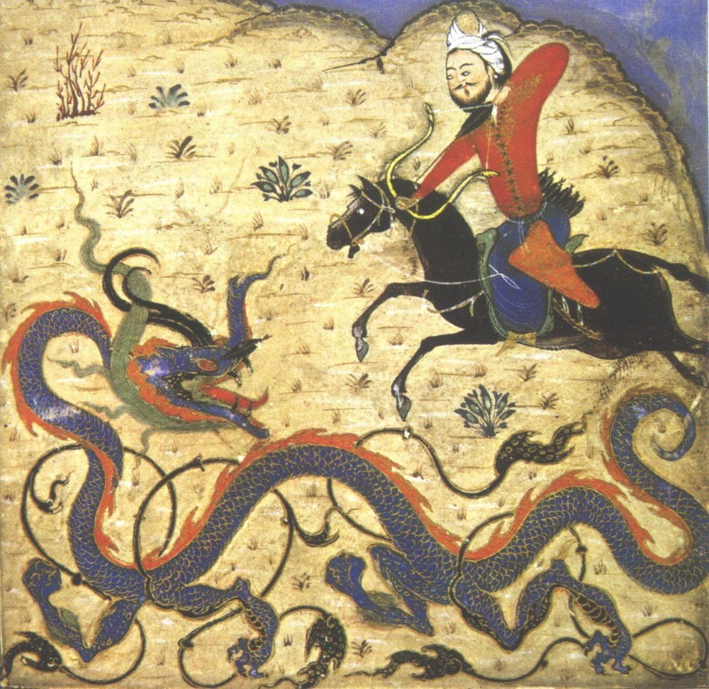 Шахнаме Фирдоуси миниатюра