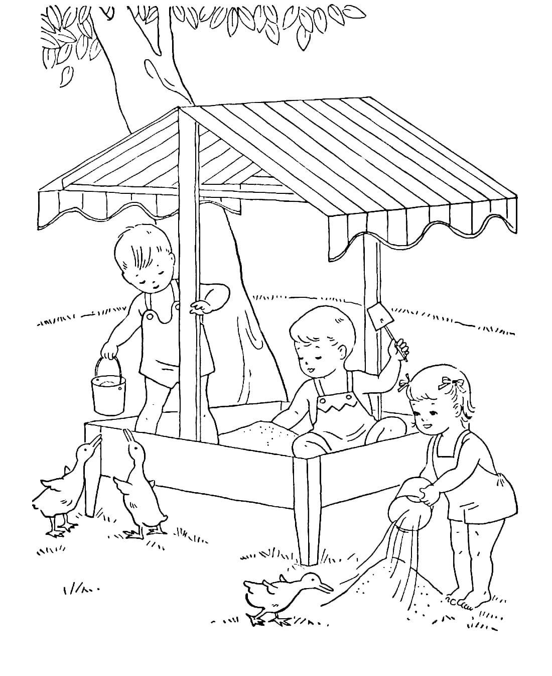 Геометрические фигуры для детей раскраска