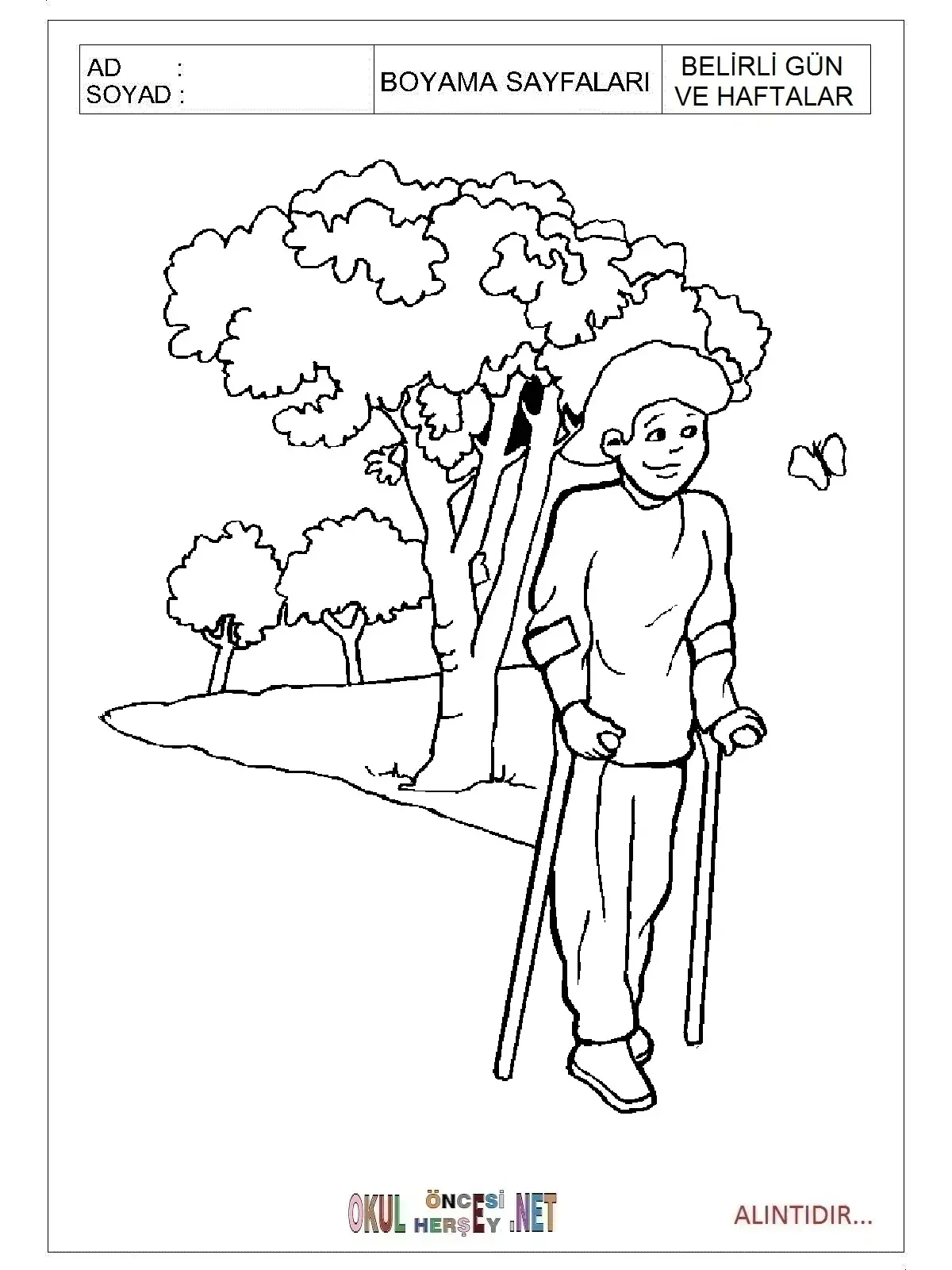 Раскраска дедушка