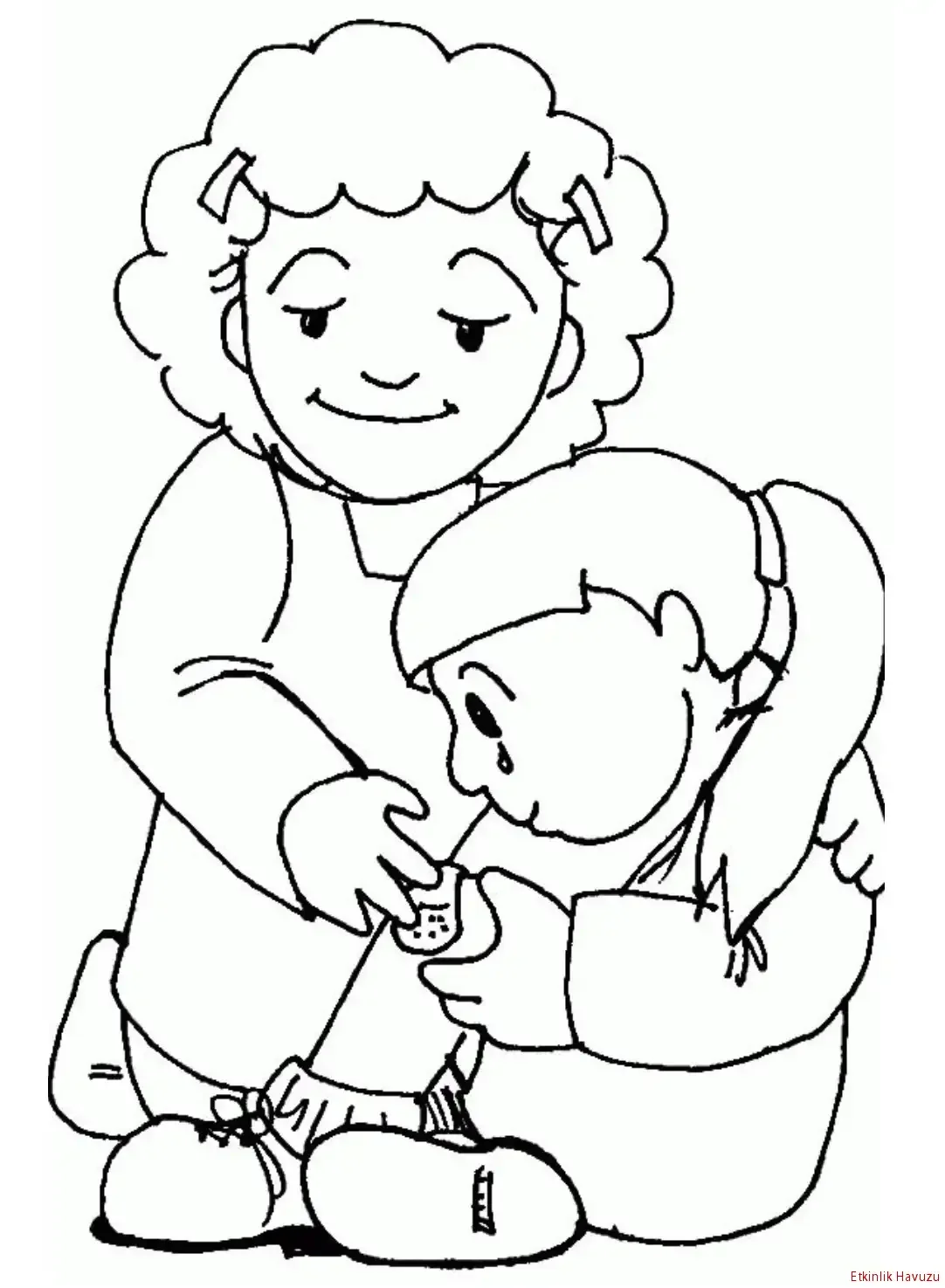 Раскраски на тему вежливость для детей