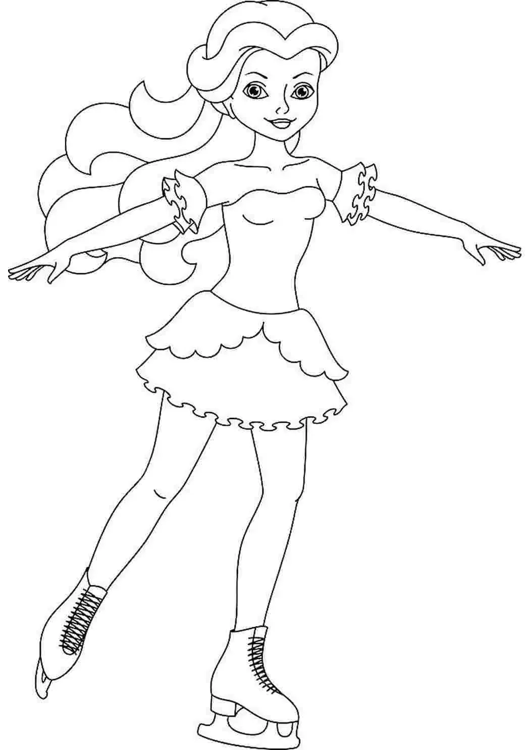 Мультяшные фигуристы