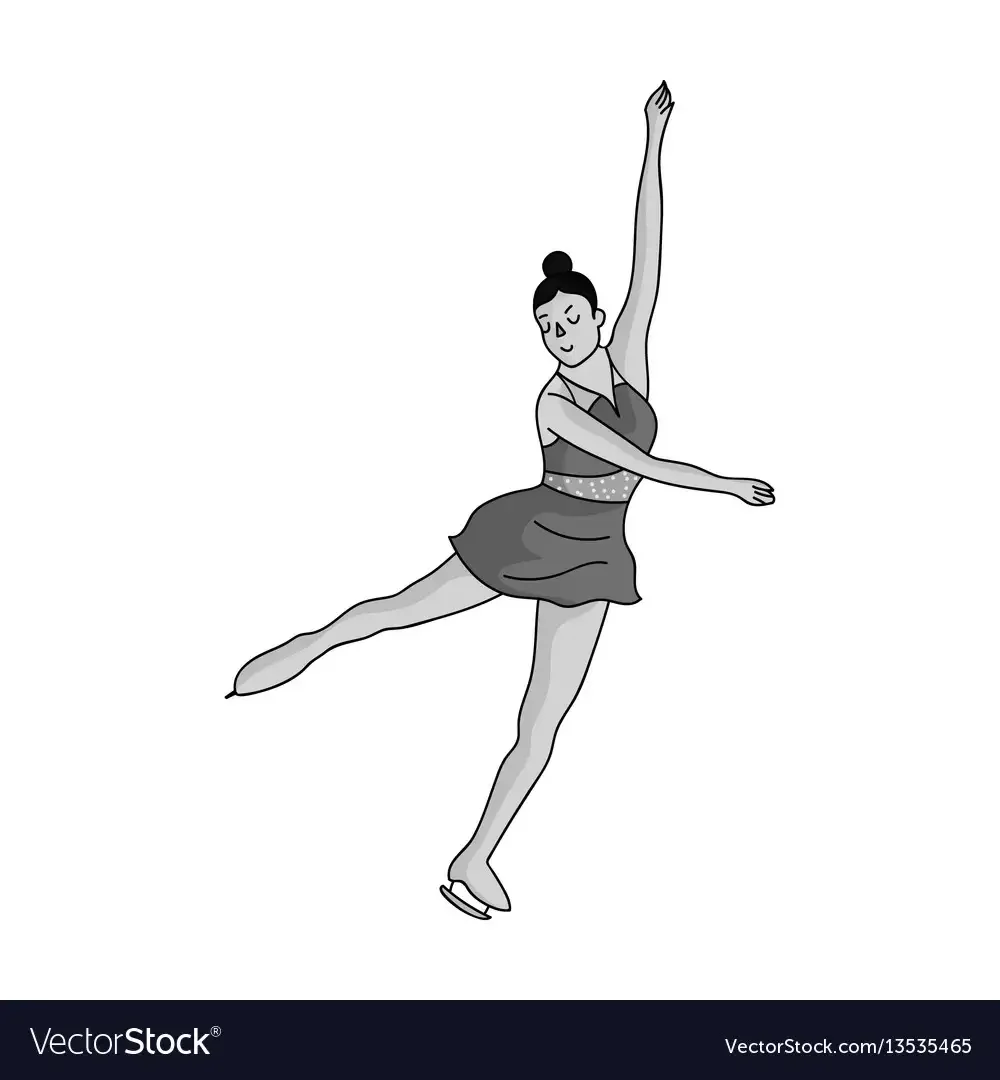 Раскраски для девочек 12 лет фигуристки