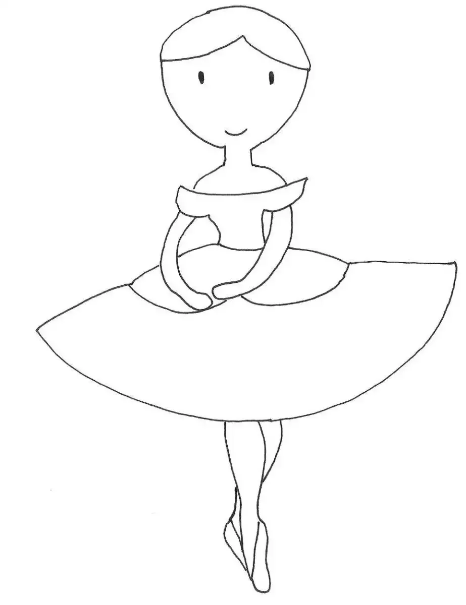 Силуэт балерины