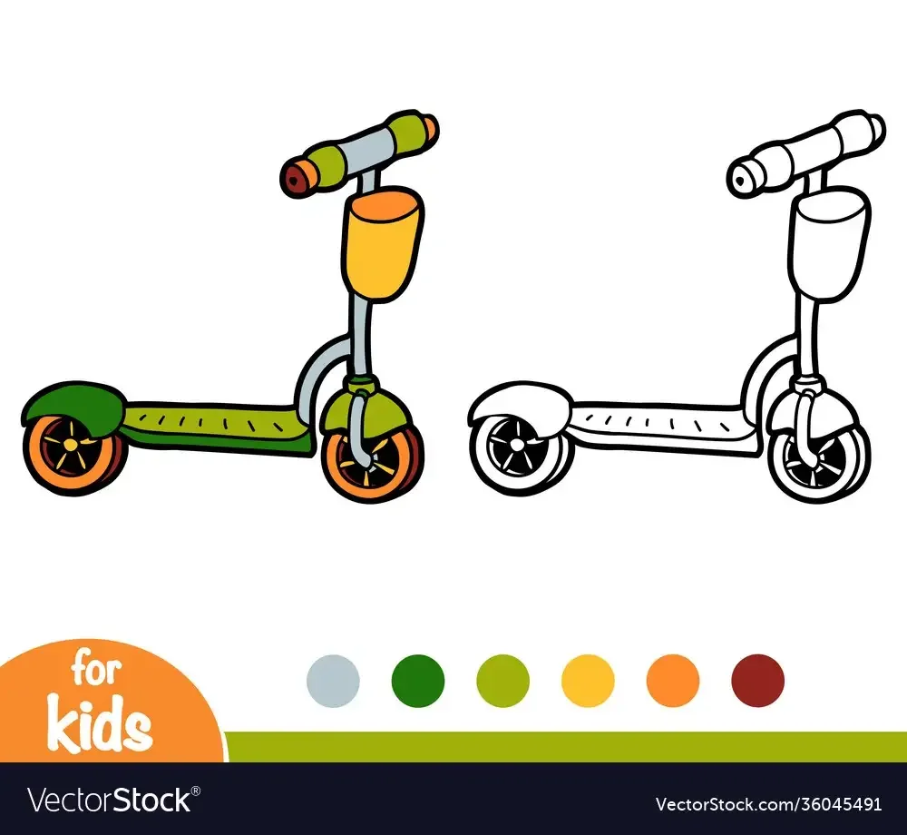 Раскраска. Мотоциклы