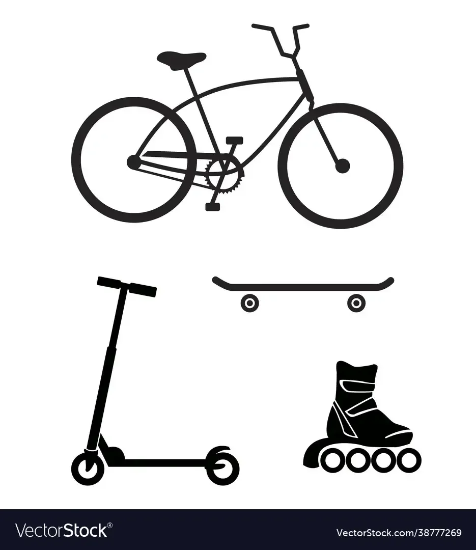 Велосипед раскраска для детей