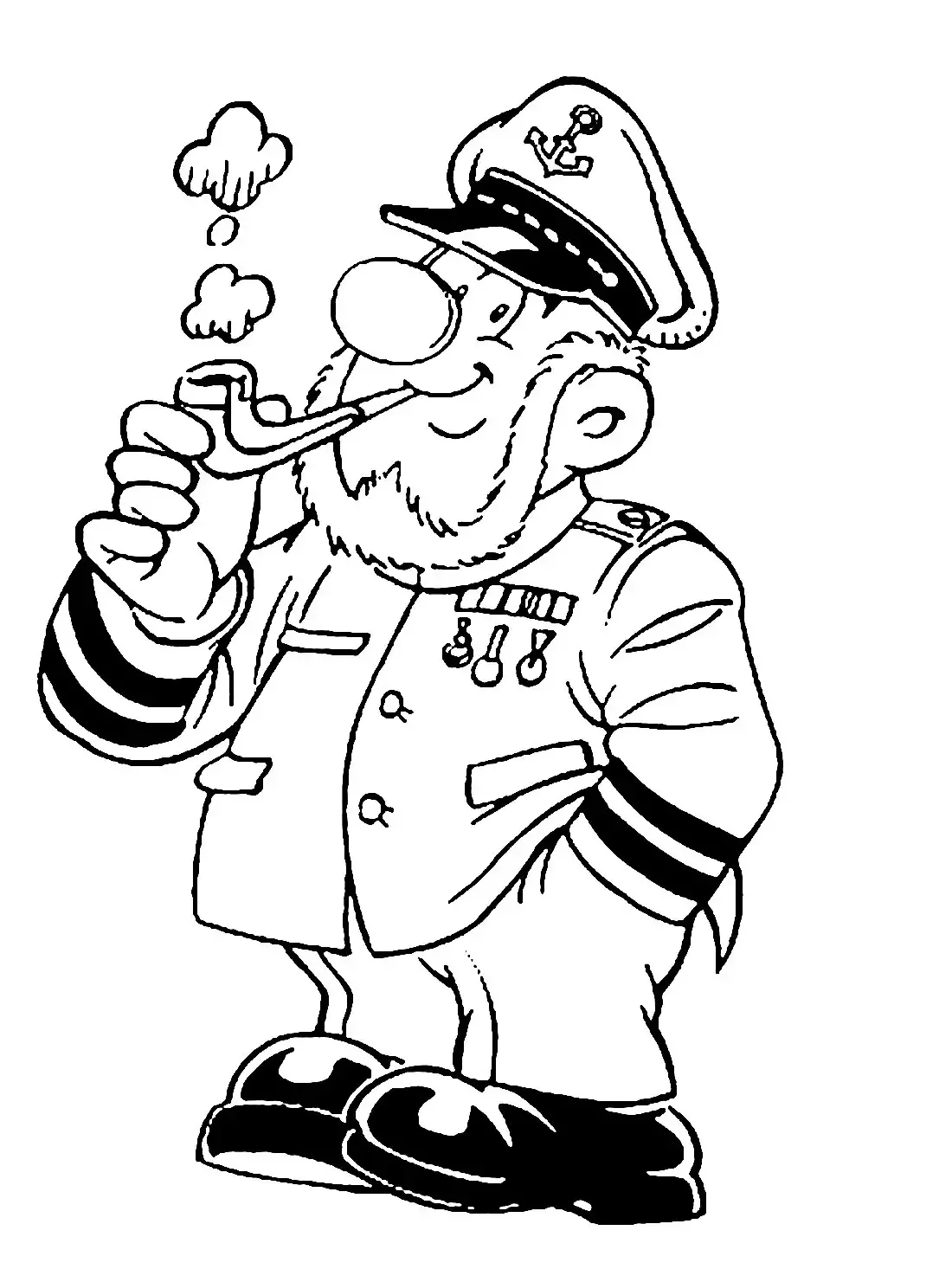 Профессия Железнодорожник раскраска