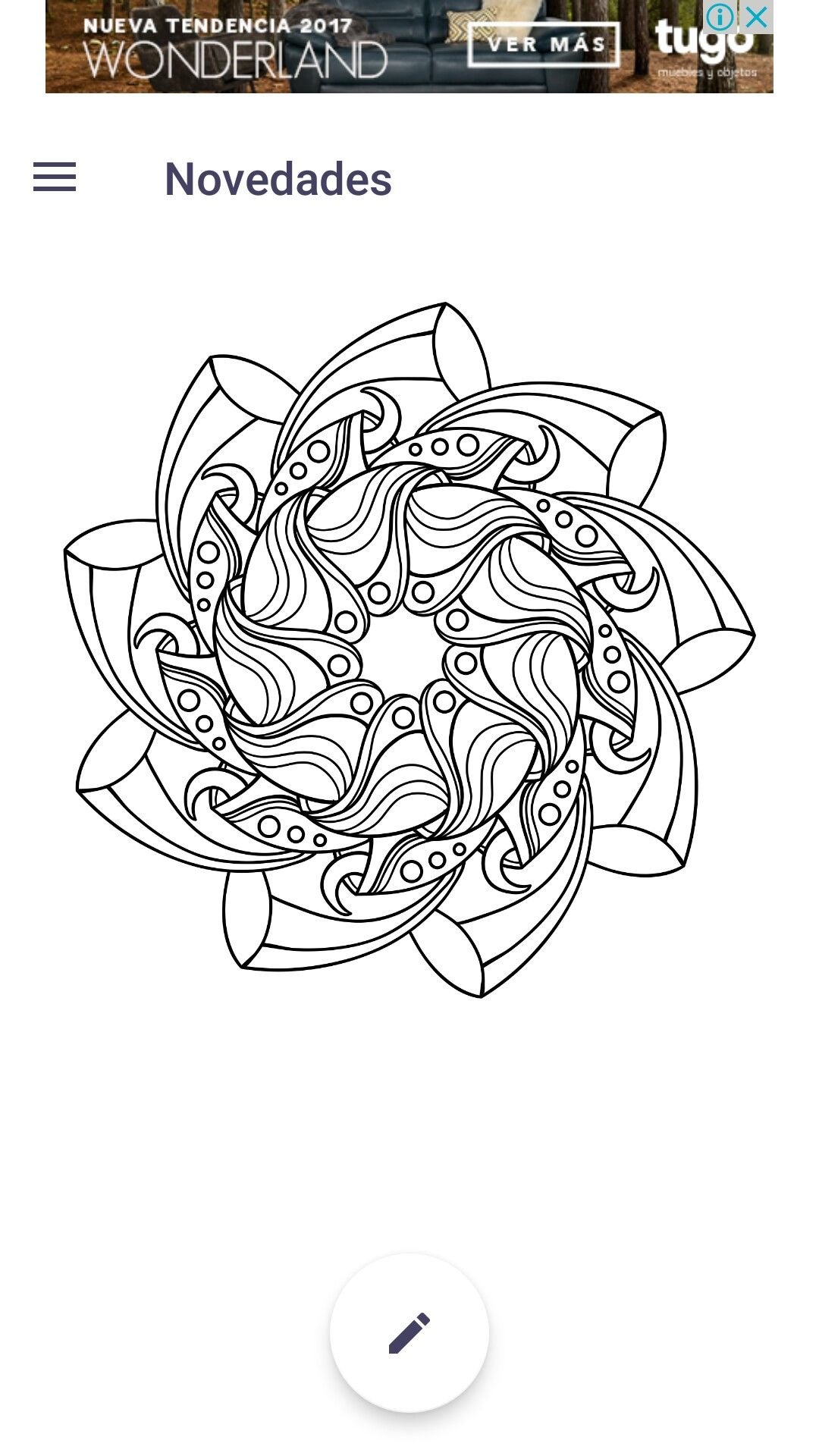 Раскраска антистресс мандалы арт терапия