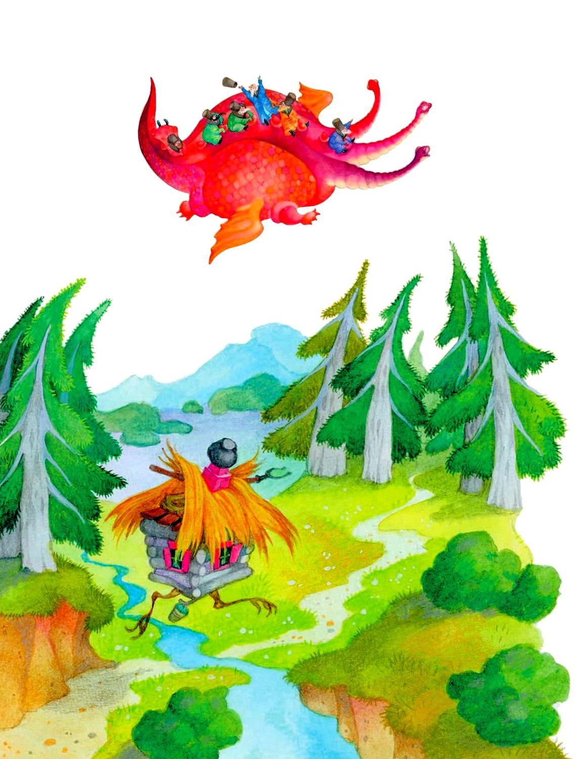 Вниз по волшебной реке Успенский иллюстрации