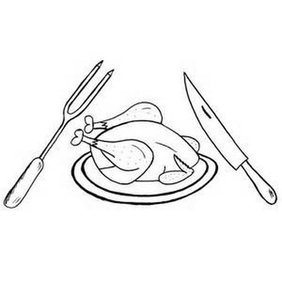 Макароны раскраска для детей