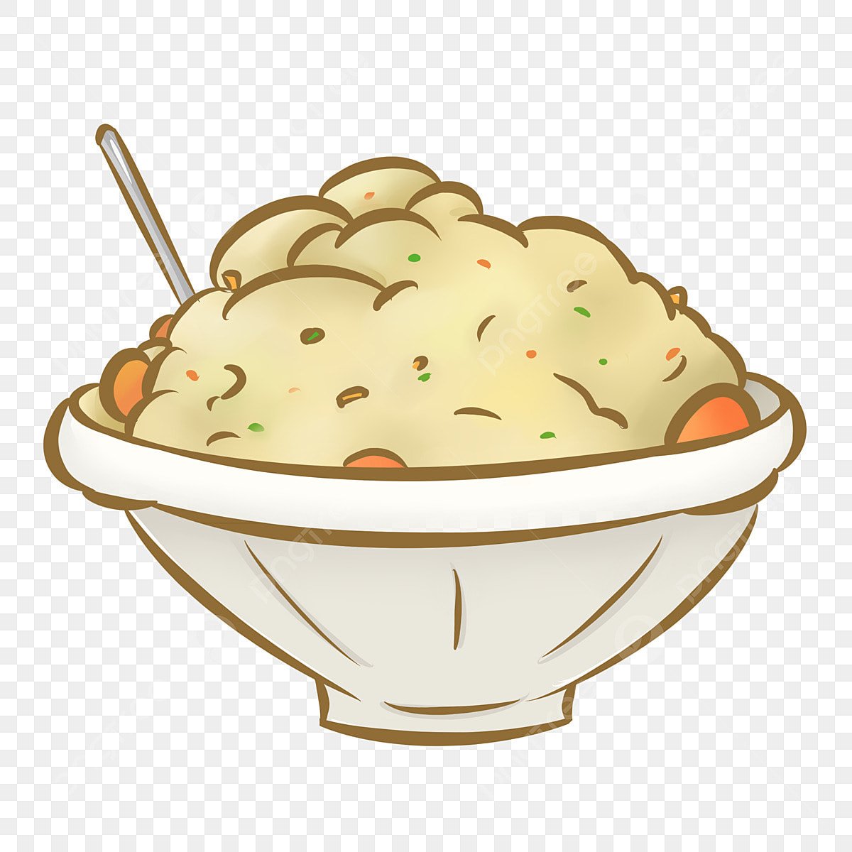 Картофельное пюре вектор