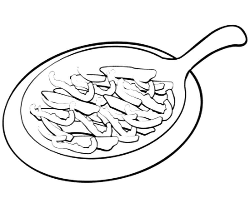 Бургер раскраска