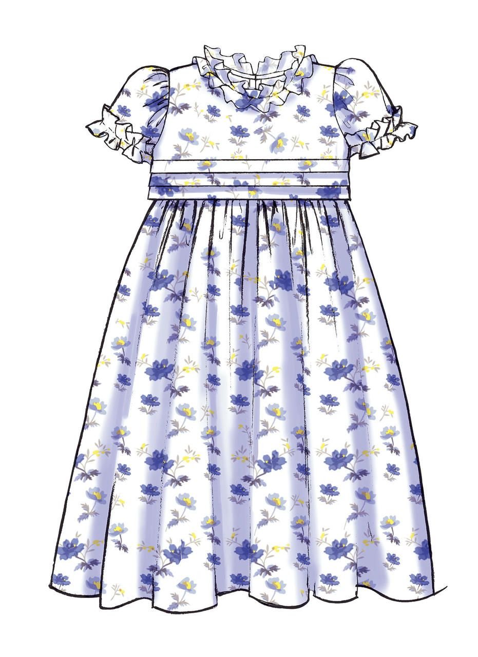 Эскиз детского платья