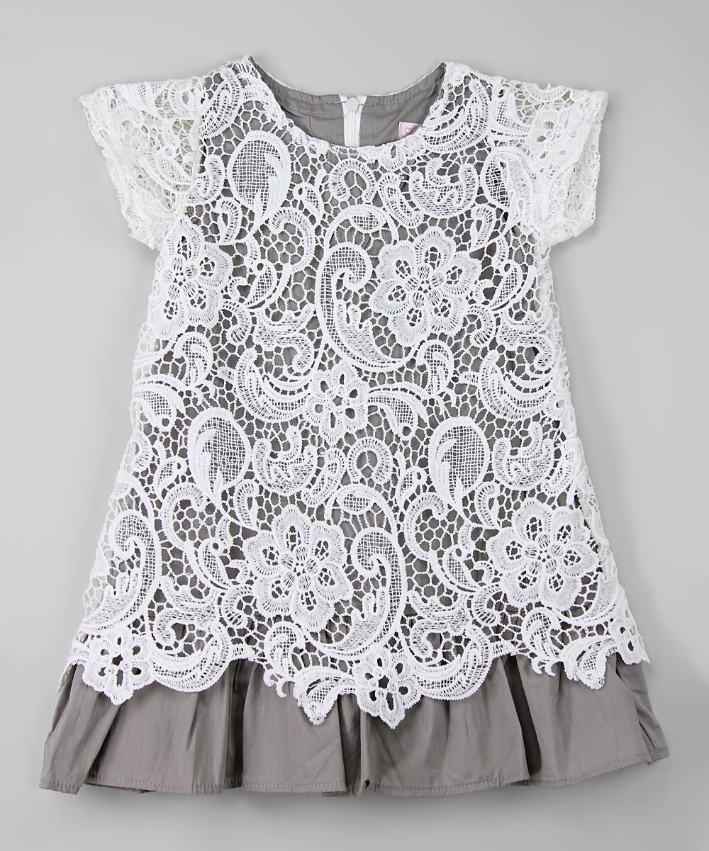 Платье кружевное для девочки