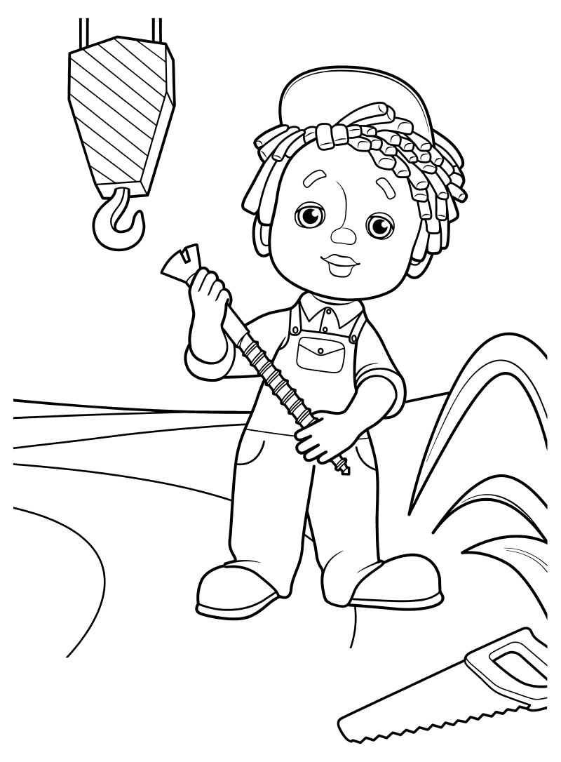 Незнайка и Знайка раскраска