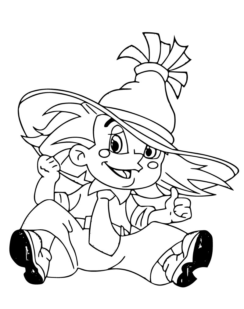 Фифи и цветочные малыши раскраска