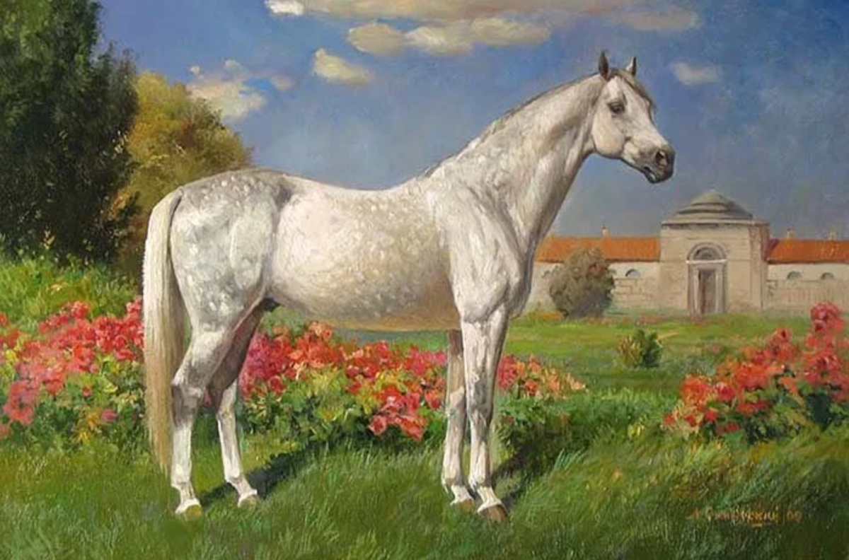 Орловский рысак Сметанка