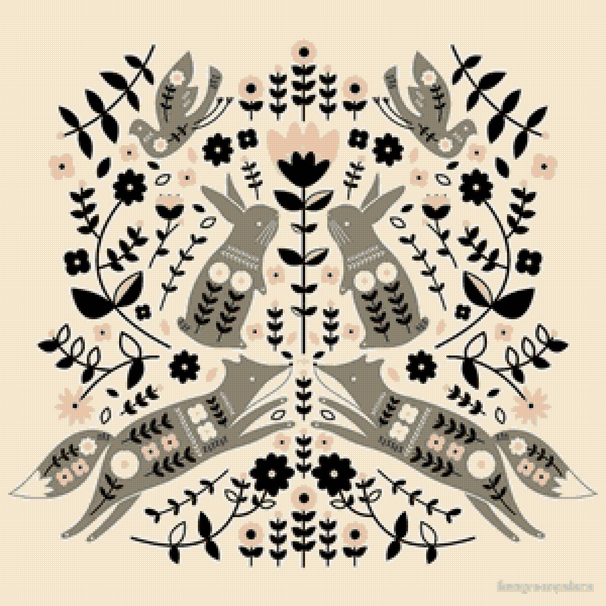 Орнамент в скандинавском стиле