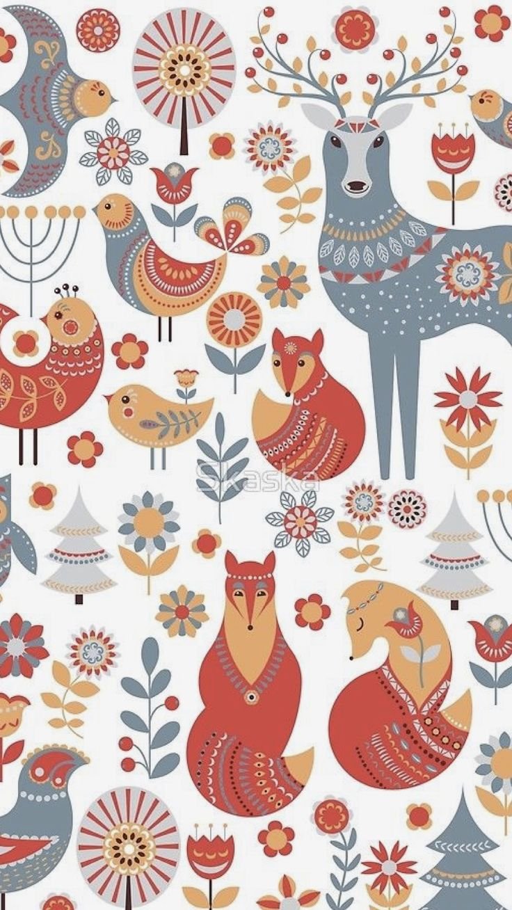 Орнамент в скандинавском стиле