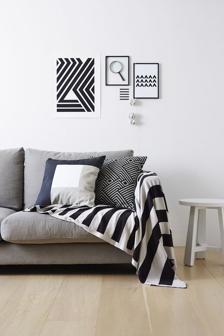 Скандинавские узоры в интерьере