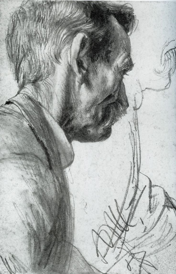 Адольф Менцель Наброски