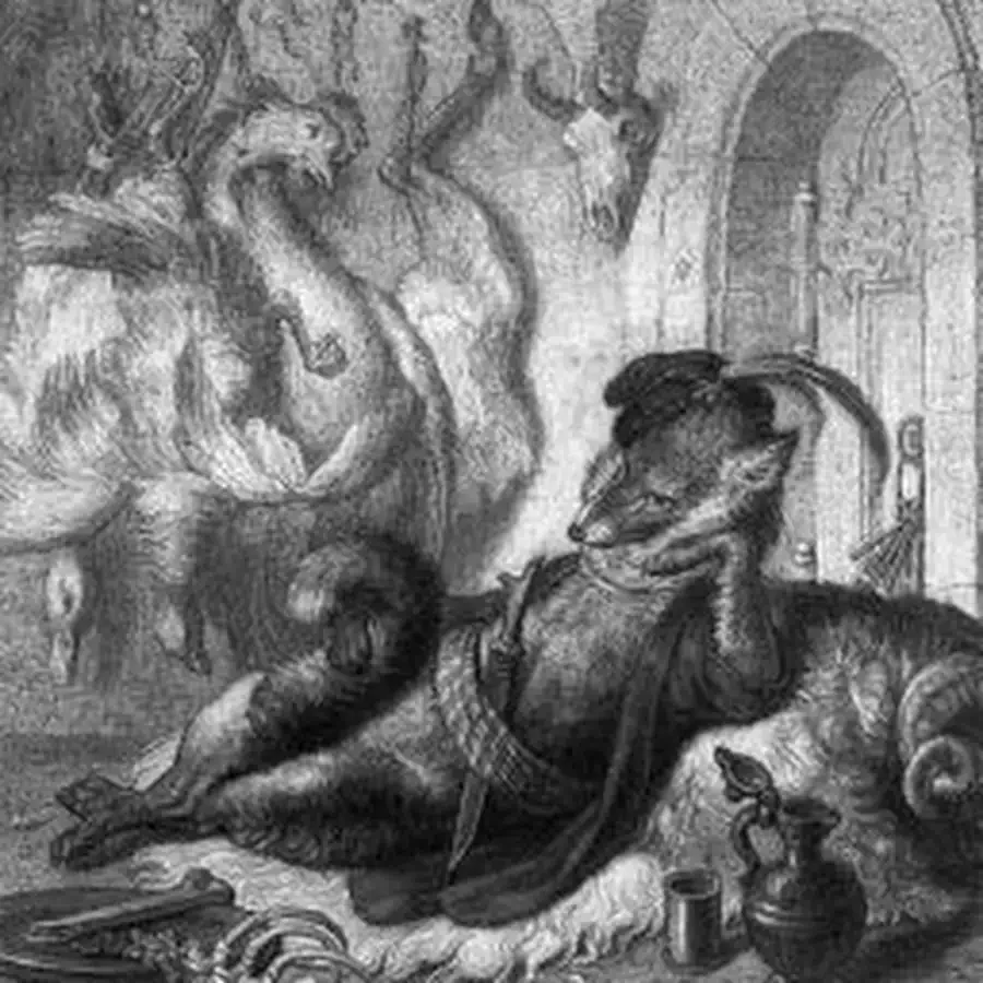 Рейнеке Лис иллюстрации Каульбаха