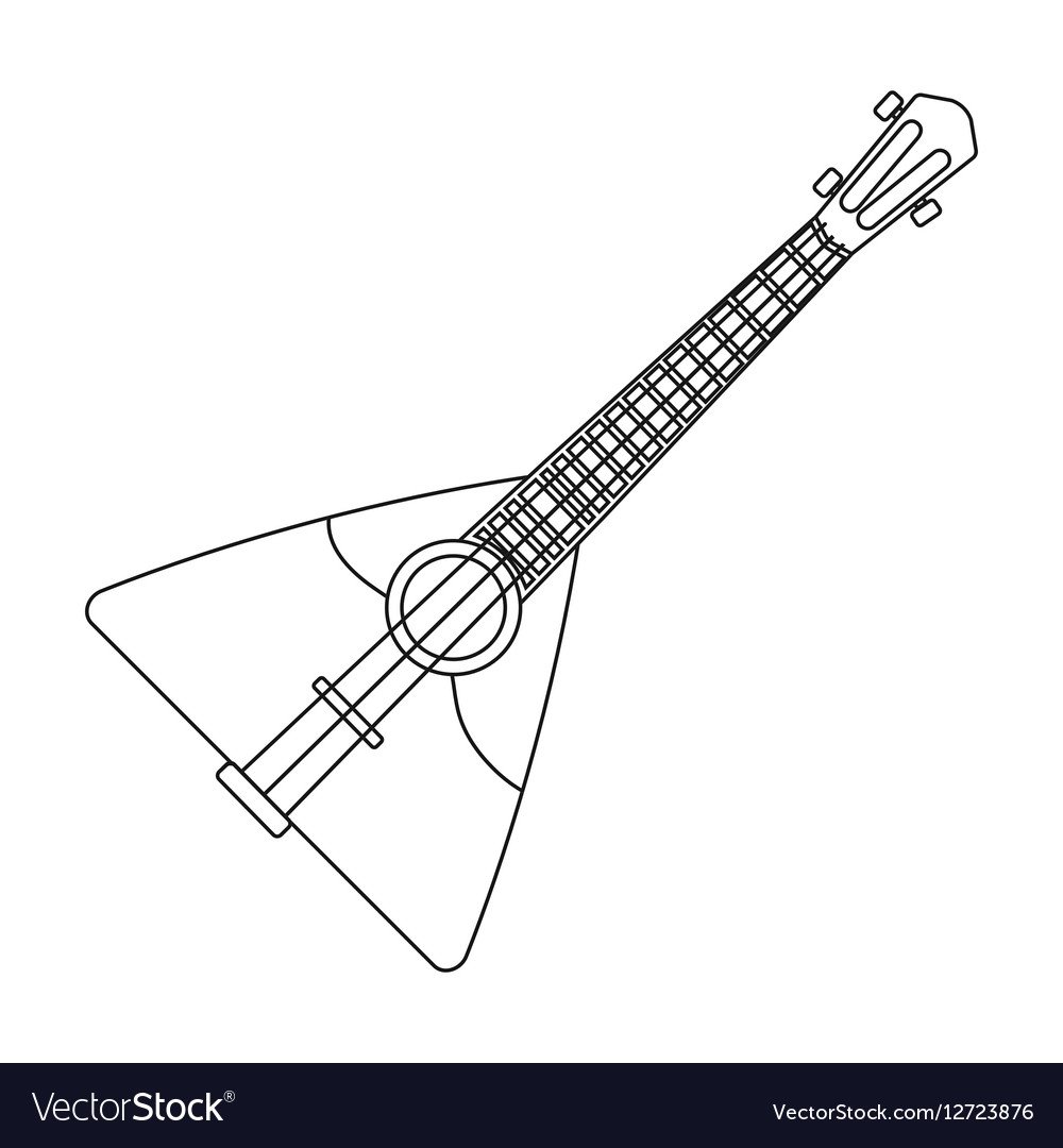 Русский народный инструмент рисунок