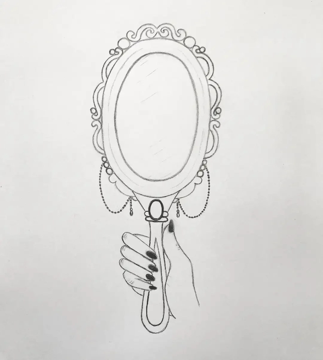 Зеркало скетч