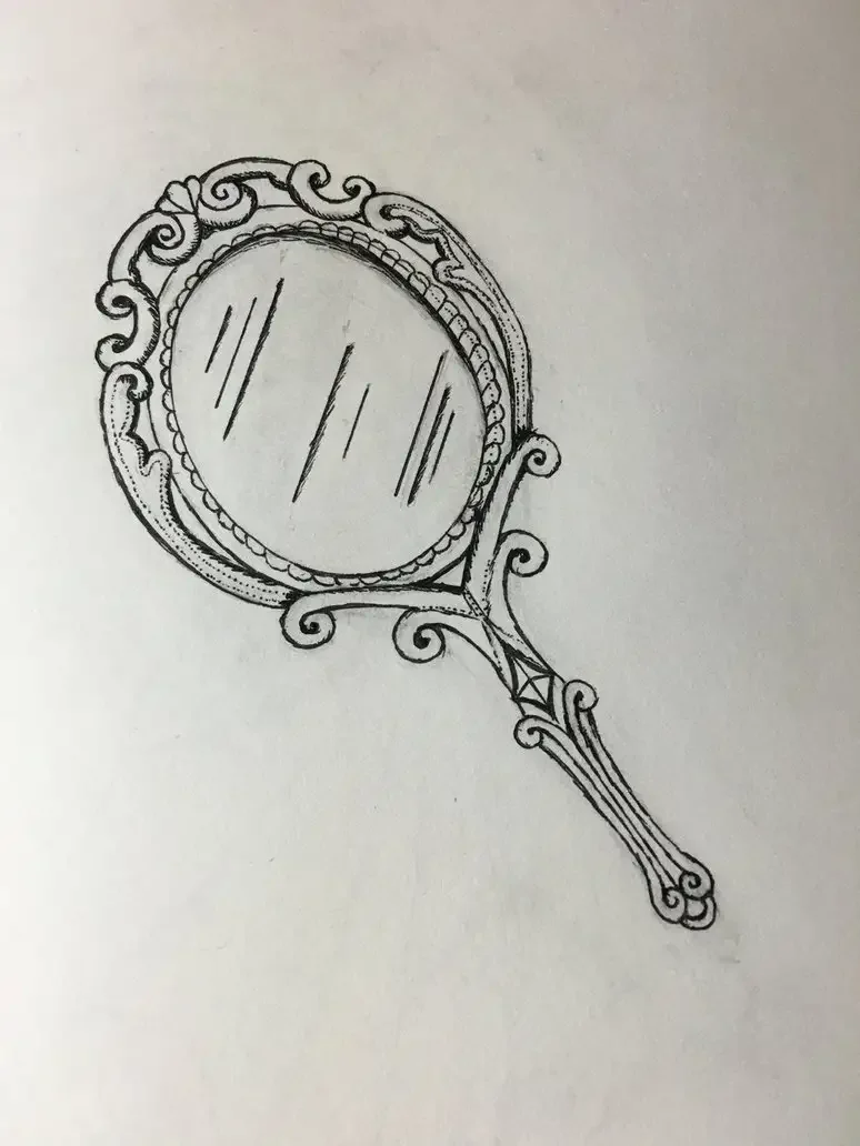 Зеркало для рисования