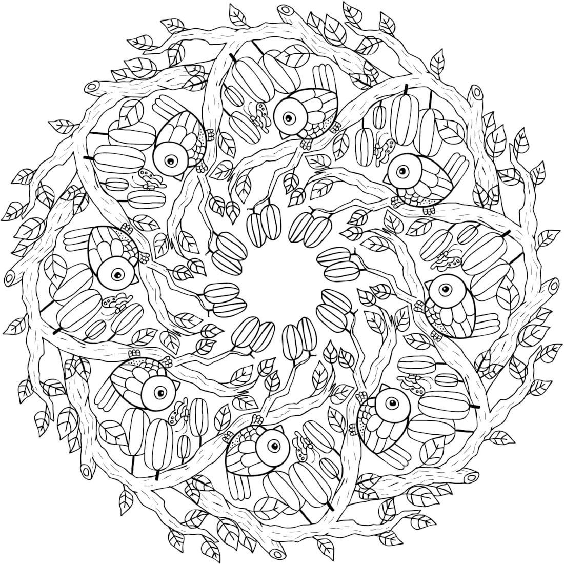 На крыльях счастья открытки-раскраски