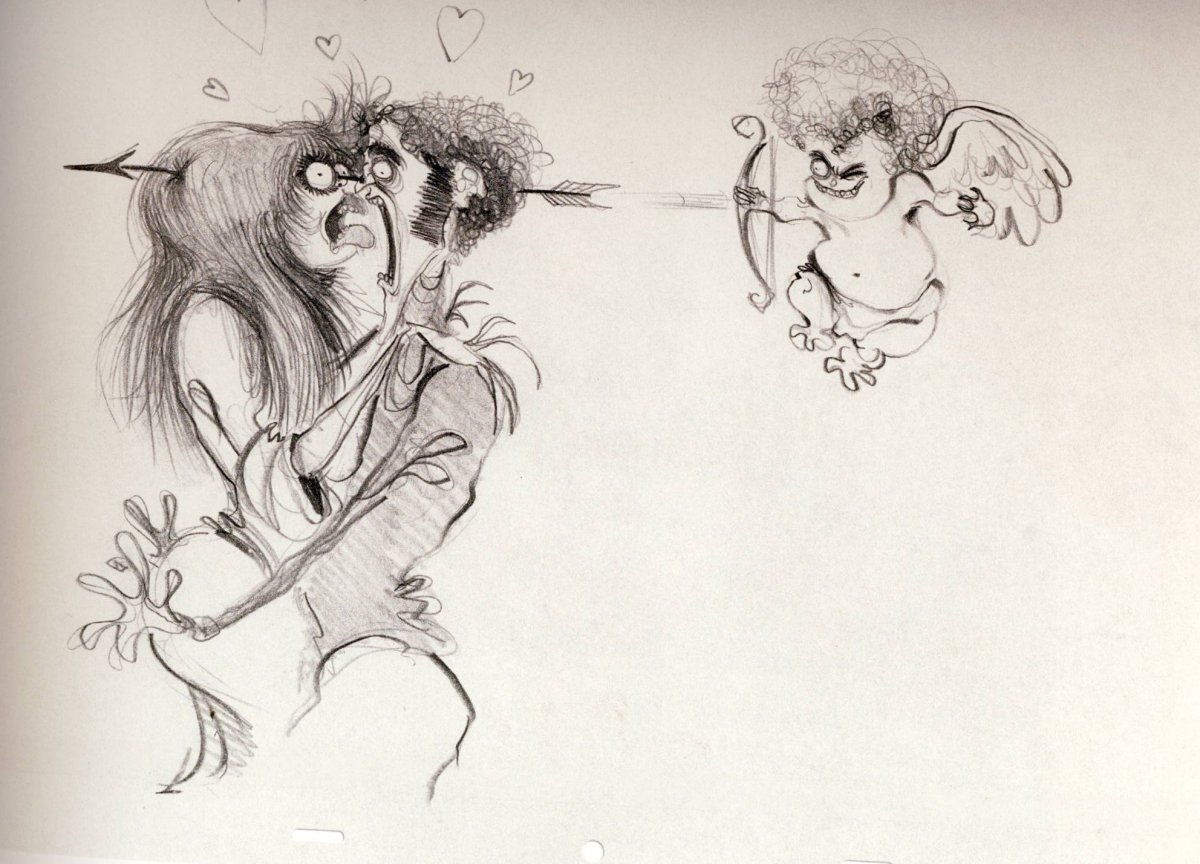 Тим бёртон его рисунки