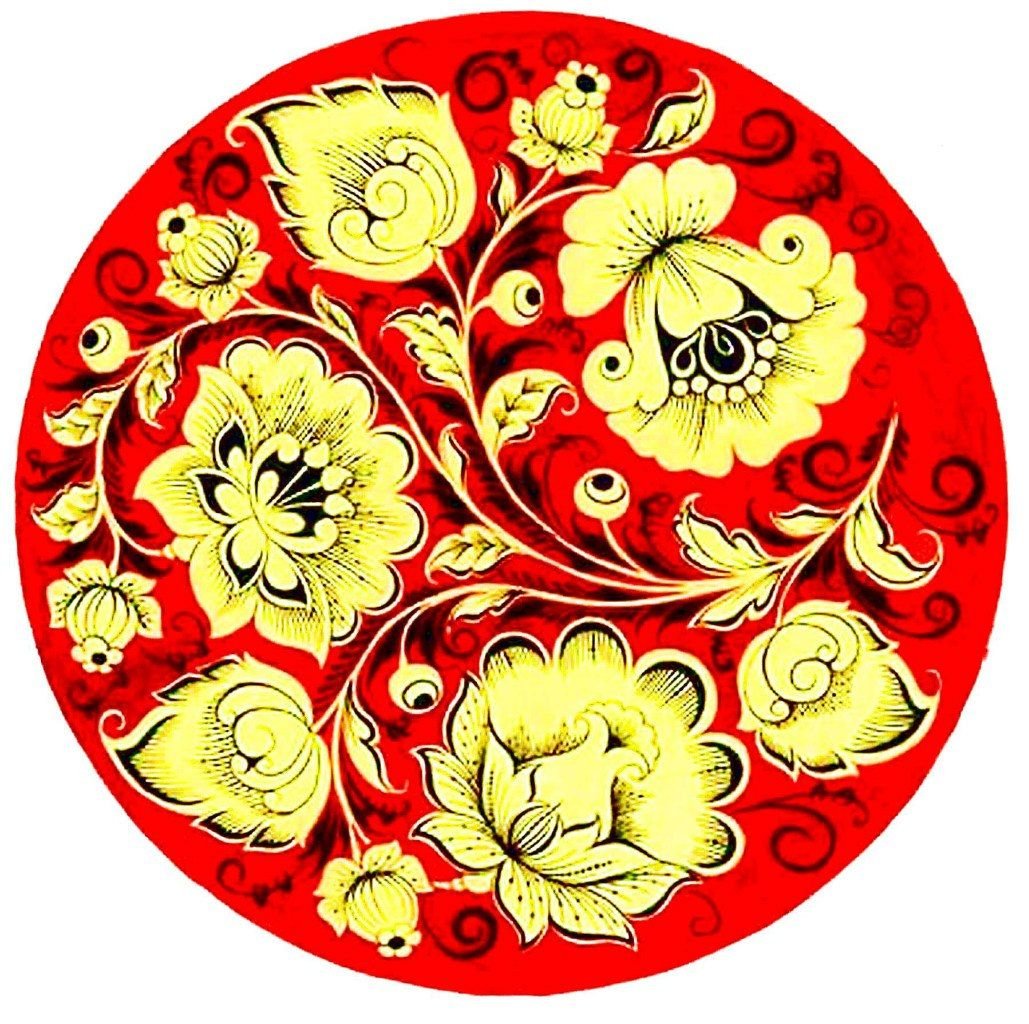 Северодвинская роспись ракульская