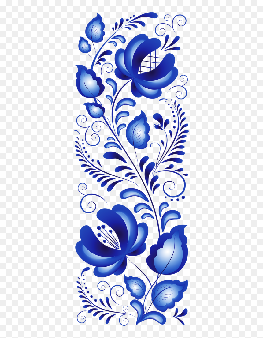 Гжель узоры